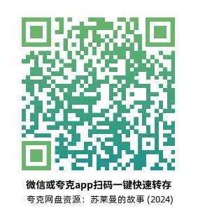 [剧情电影]《苏莱曼的故事》(2024)高清片源夸克网盘转存二维码