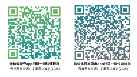 [犯罪电影]《罪恶之城》(2025)高清片源夸克+百度网盘转存二维码 