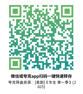 [美剧]《华生 第一季》(2025)高清片源夸克网盘转存二维码