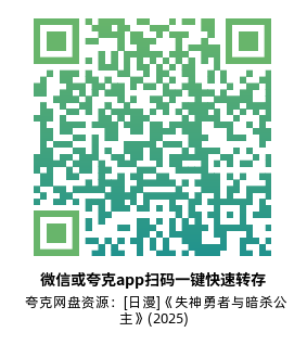 [日漫]《失神勇者与暗杀公主》(2025)高清片源夸克网盘转存二维码