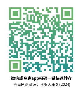 [奇幻电影]《狼人杀》(2024)高清片源夸克网盘转存二维码