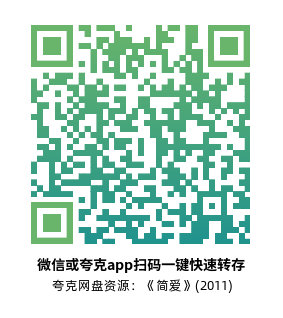 [爱情电影]《简爱》(2011)高清片源夸克网盘转存二维码