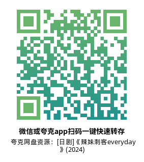 [日剧]《辣妹刺客everyday》(2024)(12集全)高清片源下载【夸克网盘资源1080P】-319影社